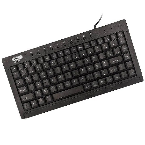 Teclado Knup KP-2013 QWERTY português Brasil cor preto - Imagem 3
